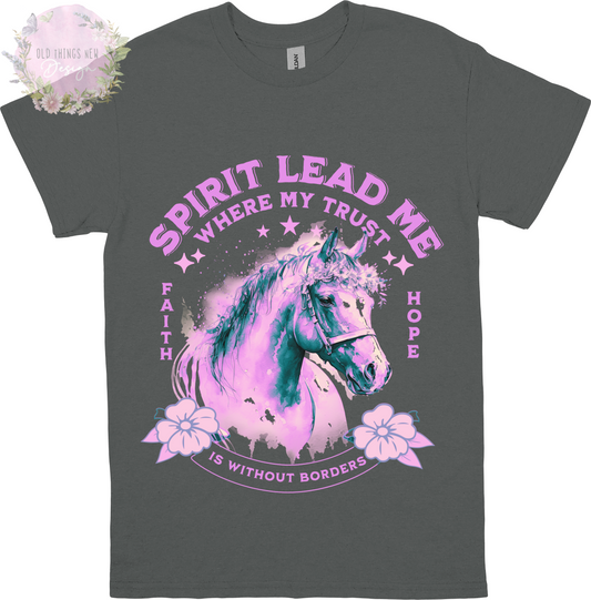 Spirit Lead Me(Purple) Kids T-Shirt