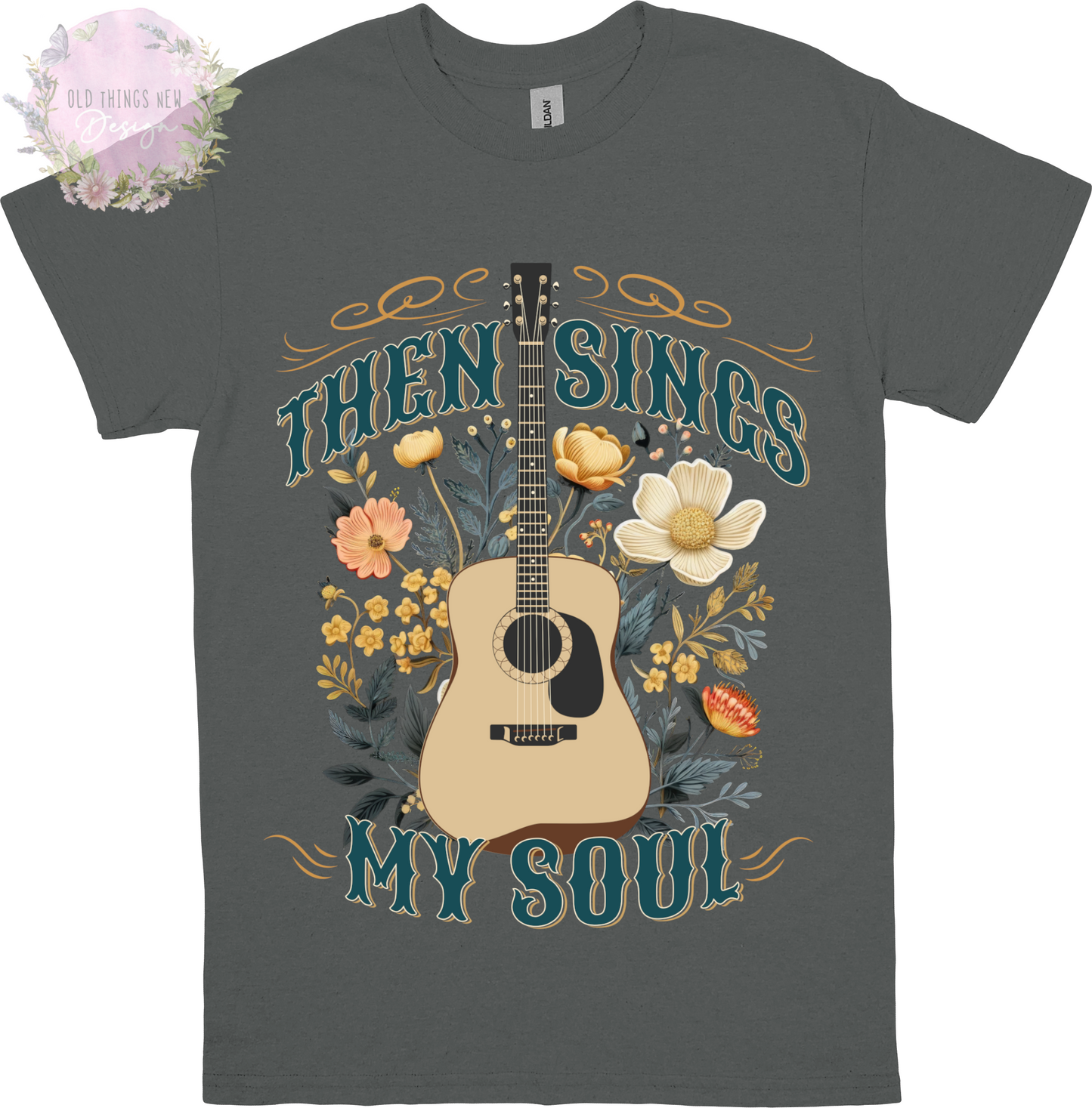 Then Sings My Soul(Dark) Kids T-Shirt