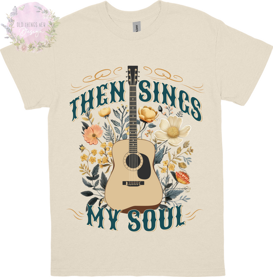 Then Sings My Soul(Dark) Kids T-Shirt