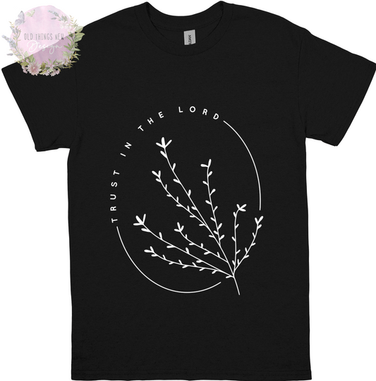 Trust In The Lord Kids T-Shirt(White)