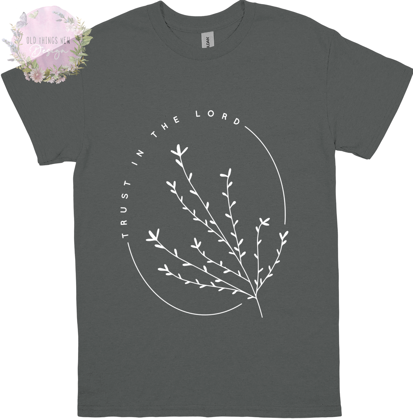 Trust In The Lord Kids T-Shirt(White)