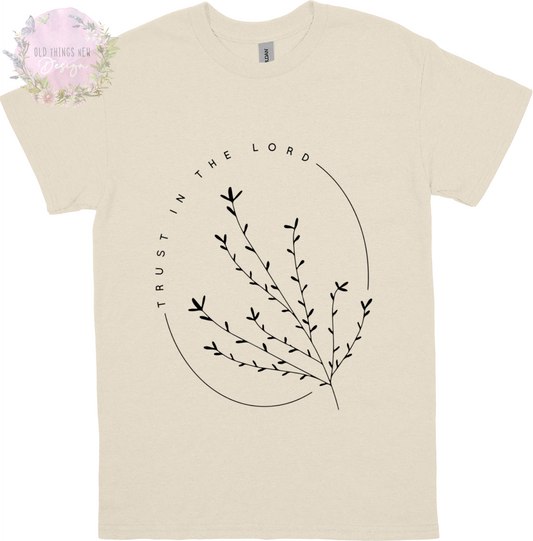 Trust In The Lord Kids T-Shirt (Black)