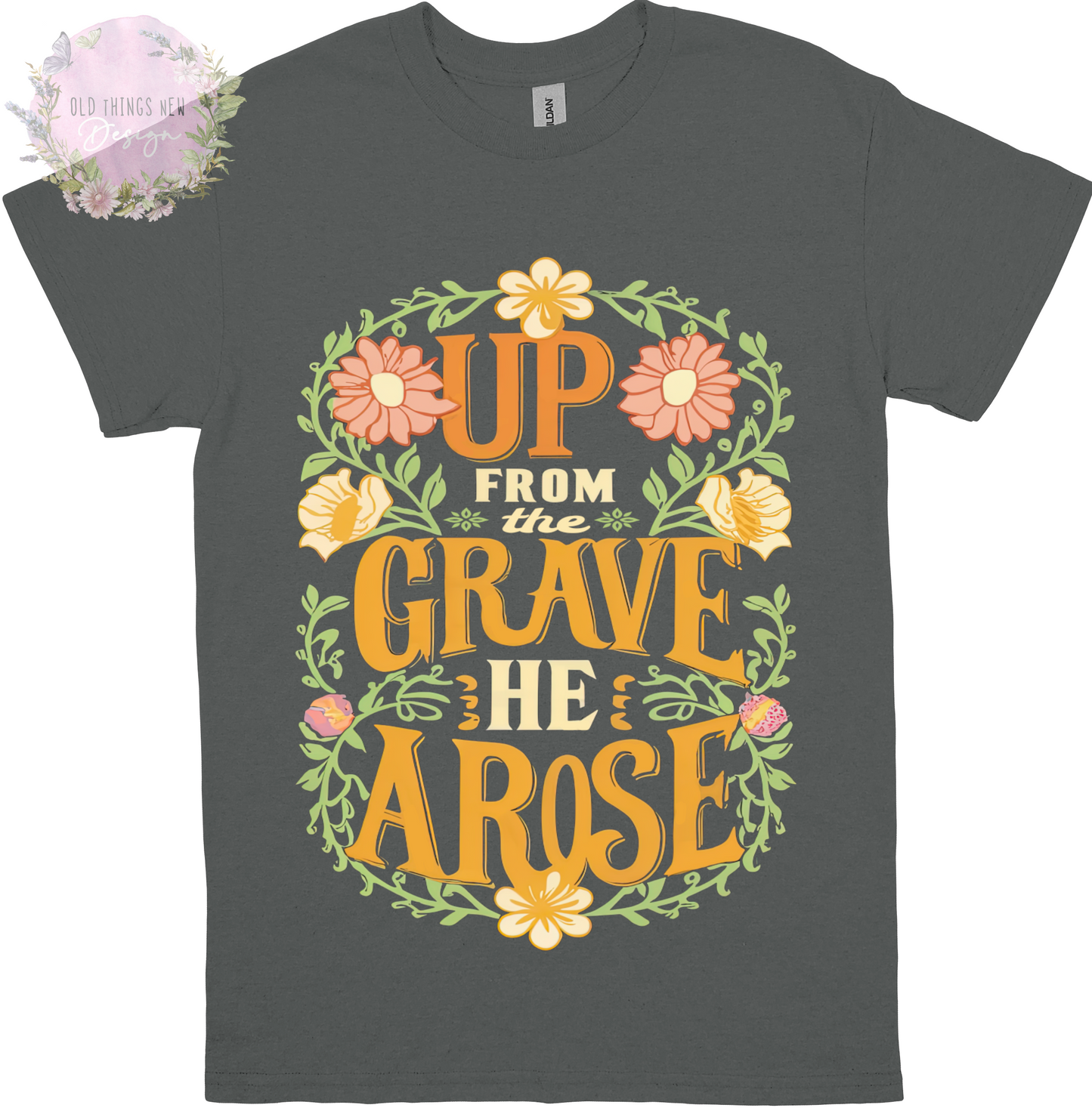 Up From The Grave He Arose Kids T-Shirt