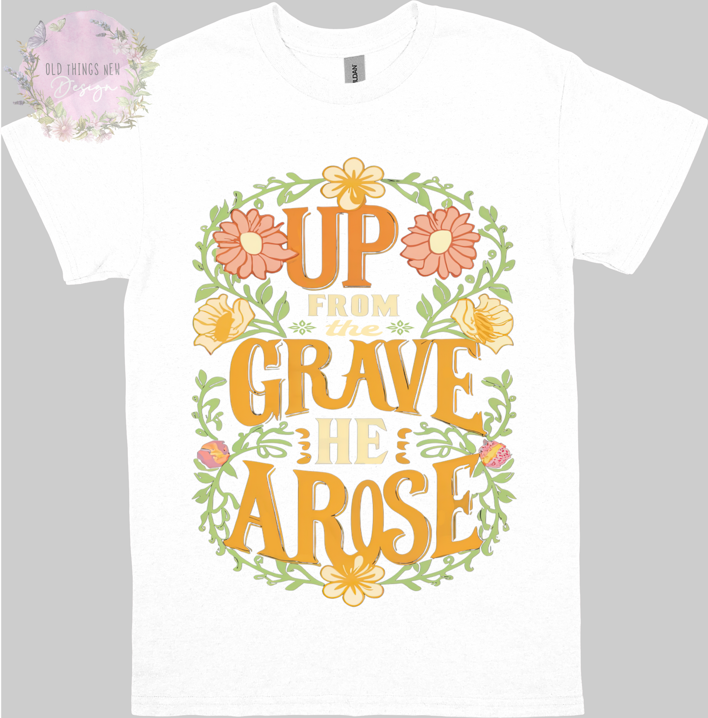 Up From The Grave He Arose Kids T-Shirt