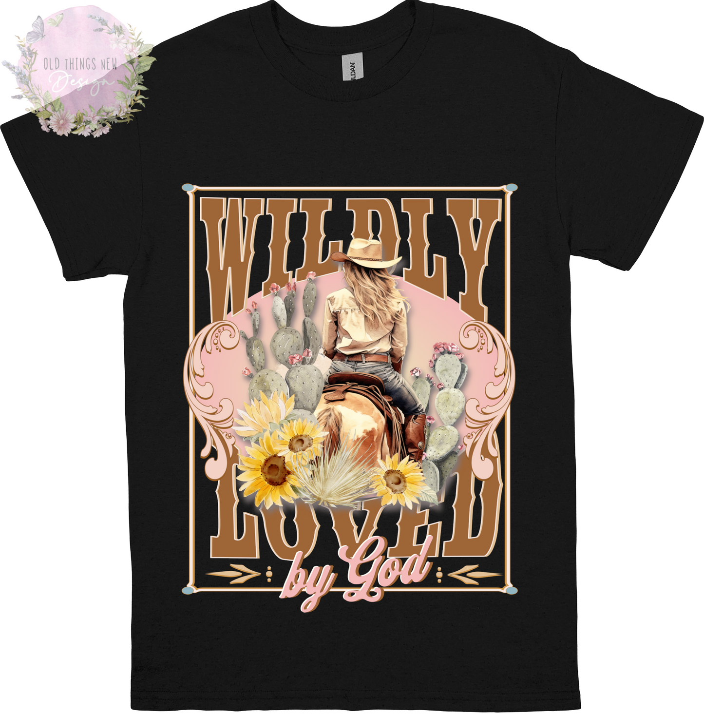 Wildly Loved(Dark) Kids T-Shirt