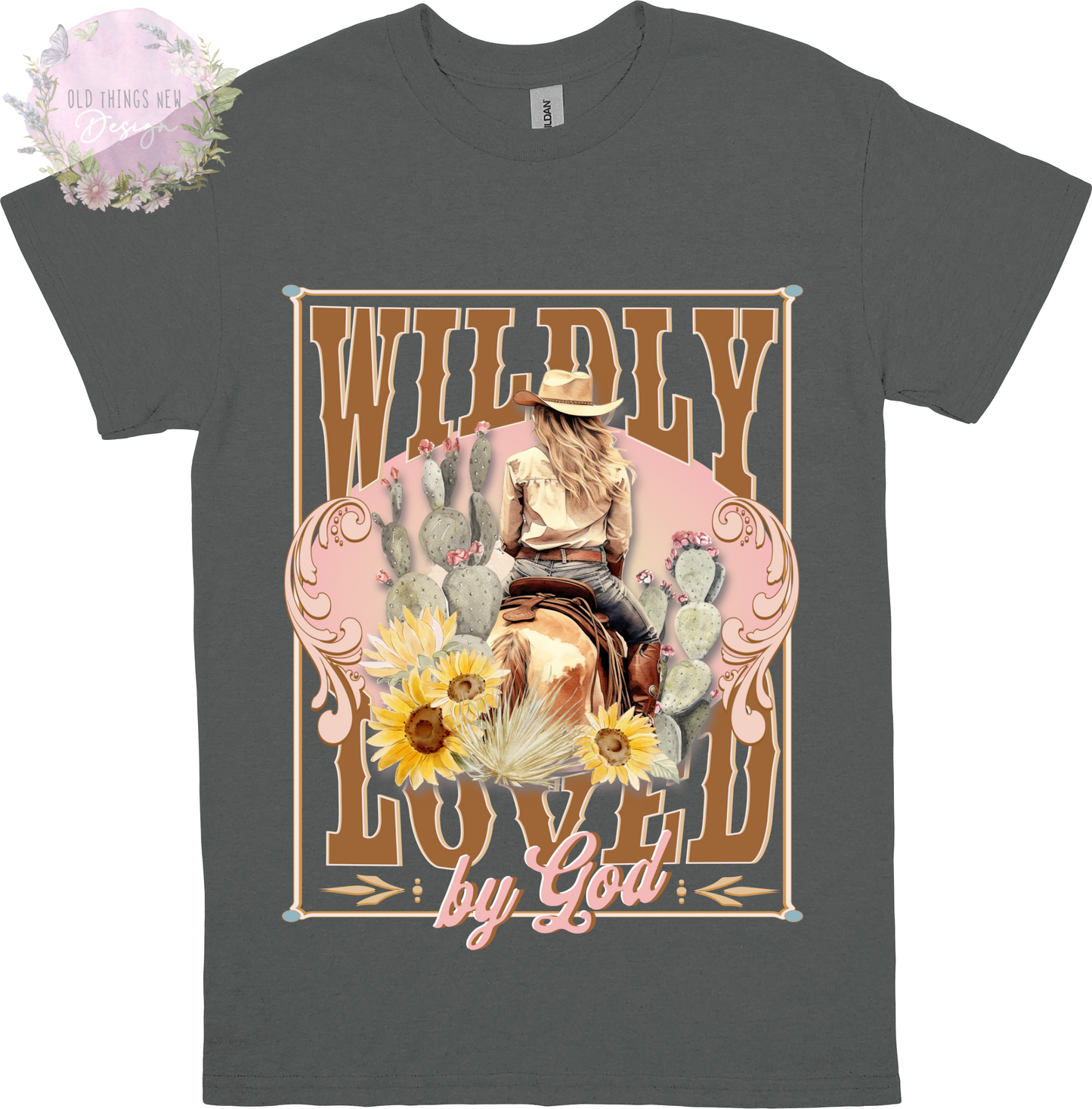 Wildly Loved(Dark) Kids T-Shirt
