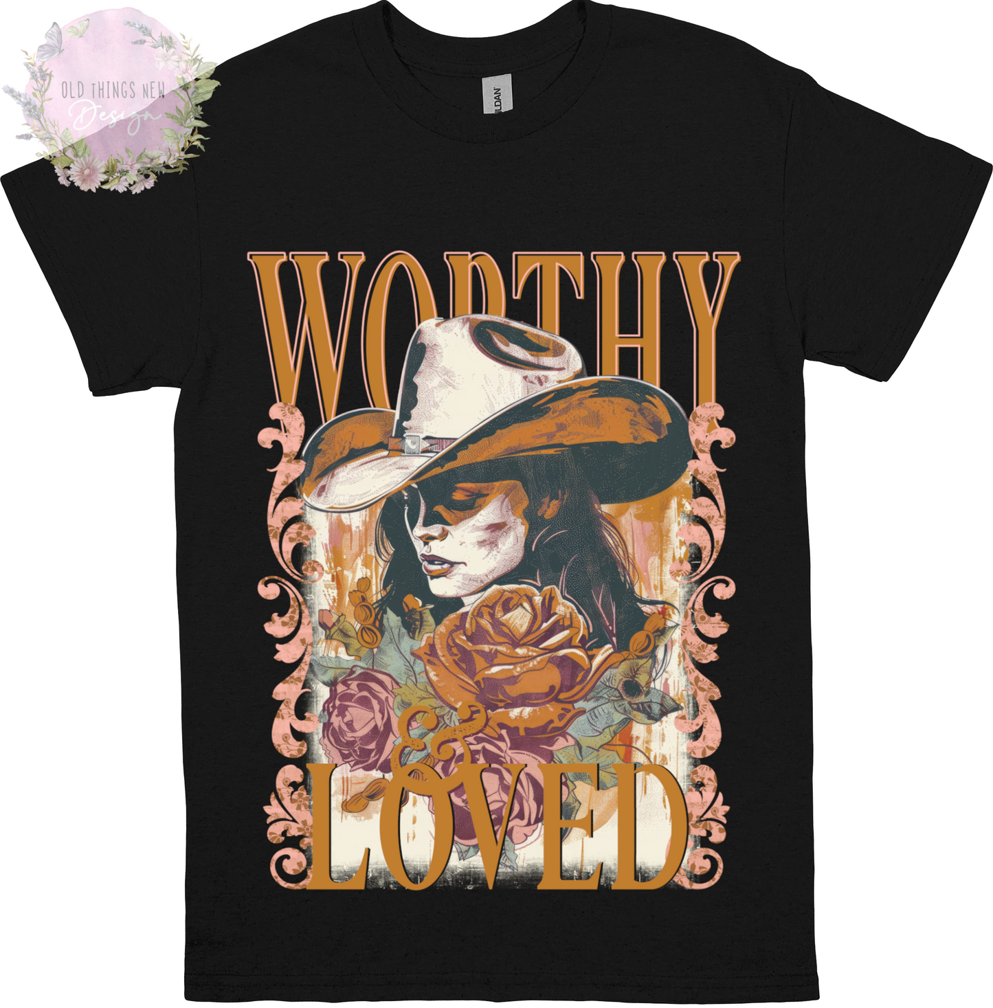 Worthy And Loved(Dark) Adults T-Shirt