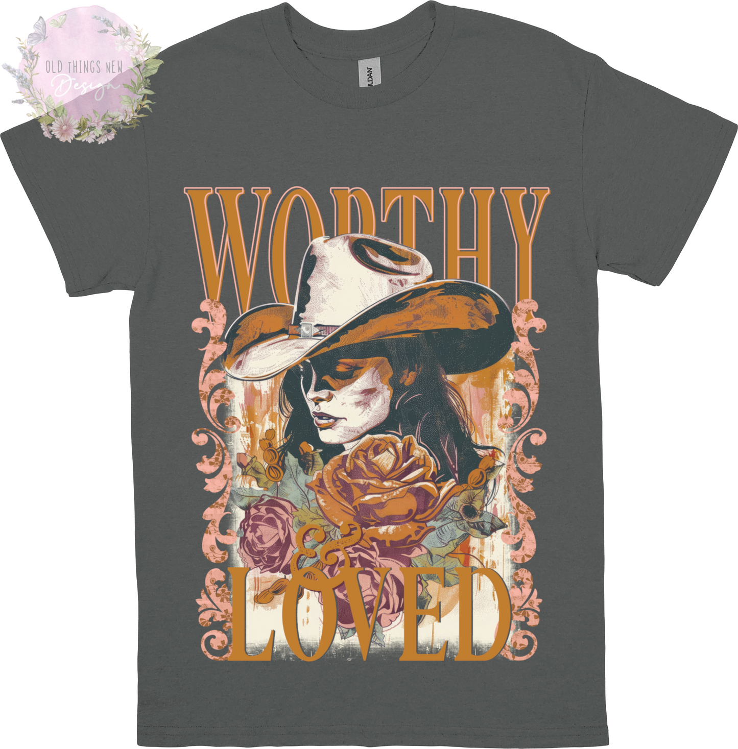 Worthy And Loved(Dark) Adults T-Shirt