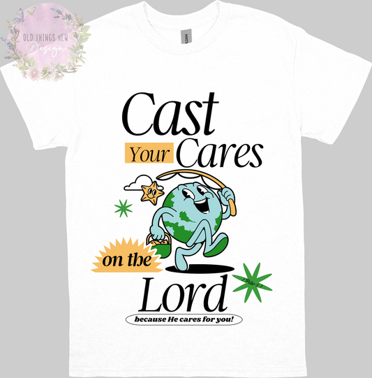 Cast Your Cares Kids T-Shirt