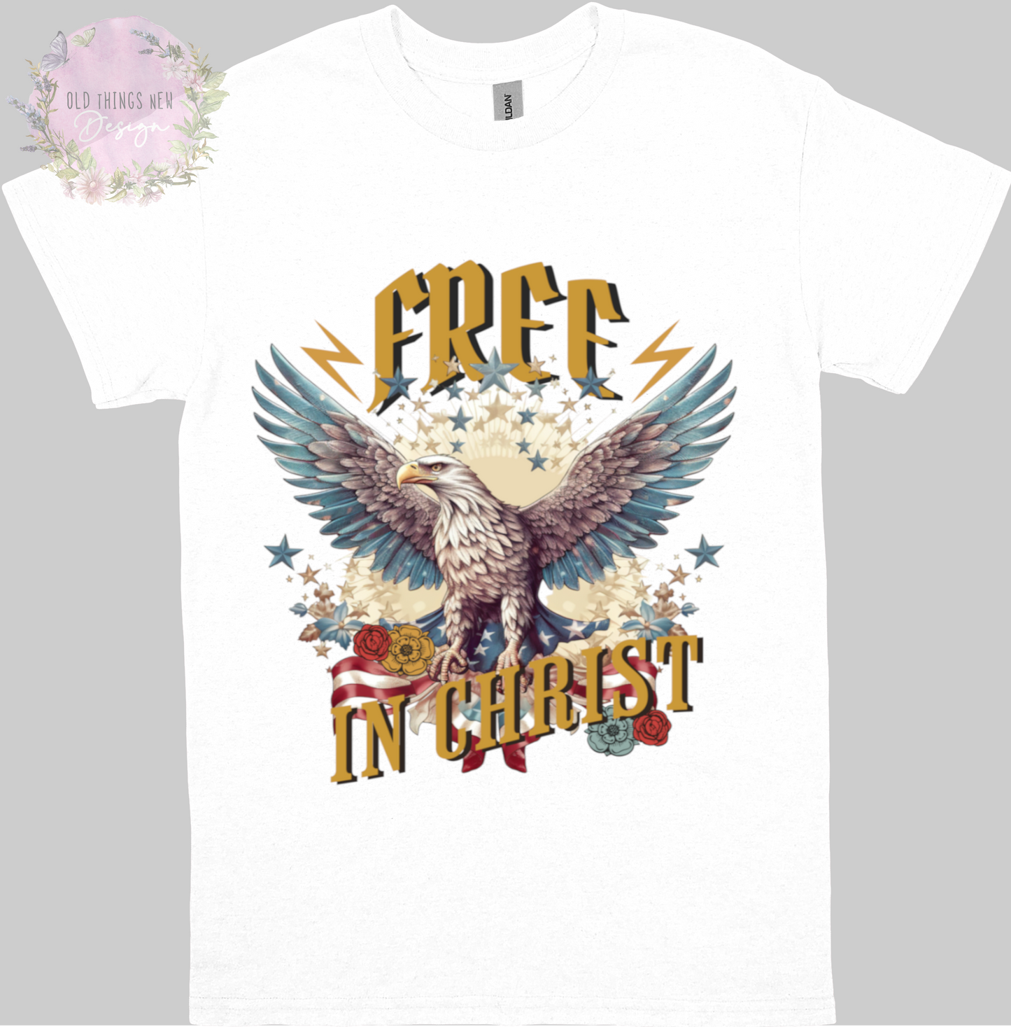 Free In Christ Adults T-Shirt